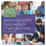 Slough Children's Services Trust 'Working with business to change lives' leaflet